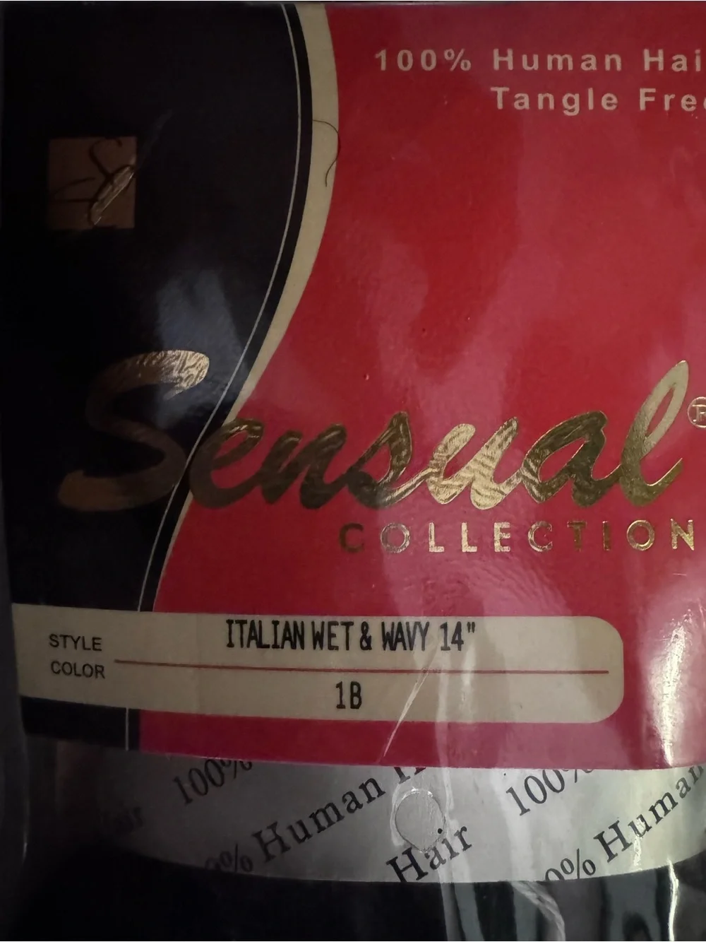 Sensual collection. 100% human hair. Italian wet & wavy.